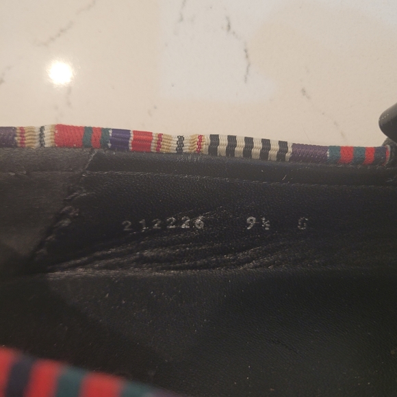 Gucci Leather Printed drivers - black loafers - Shoe size 9.5 - Picture 14 of 14